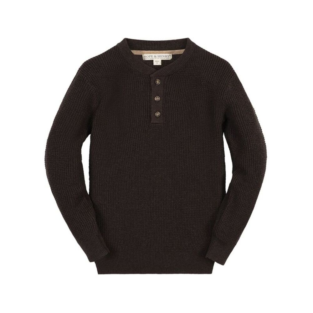 Hope & Henry Boys  Organic Sweater Henley
